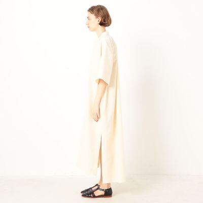 【別注】ＵＮＩＯＮ　ＬＡＵＮＣＨ×ＴＯＭＯＲＲＯＷＬＡＮＤ　コットン　ロングシャツワンピース