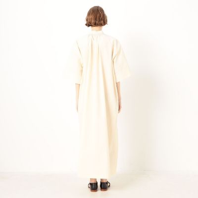 【別注】ＵＮＩＯＮ　ＬＡＵＮＣＨ×ＴＯＭＯＲＲＯＷＬＡＮＤ　コットン　ロングシャツワンピース