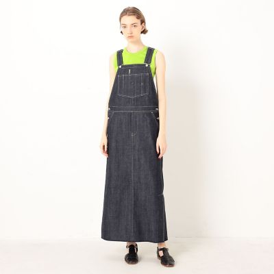 ＜maison TOMORROWLAND＞【別注】ＵＮＩＯＮ　ＬＡＵＮＣＨ×ＴＯＭＯＲＲＯＷＬＡＮＤ　デニムジャンパースカート