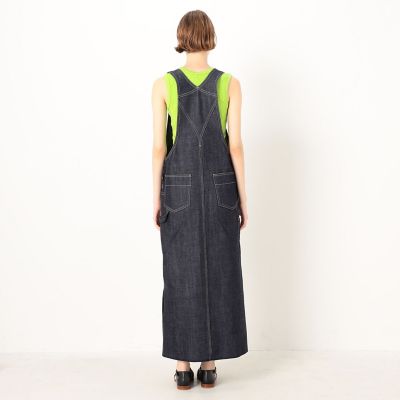 【別注】ＵＮＩＯＮ　ＬＡＵＮＣＨ×ＴＯＭＯＲＲＯＷＬＡＮＤ　デニムジャンパースカート