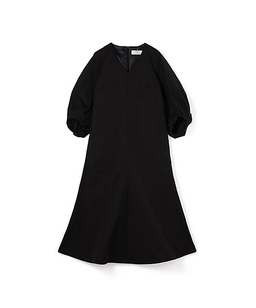 ＜三越伊勢丹/公式＞ トゥモローランド FLICKA Vネックドレス 19ブラック