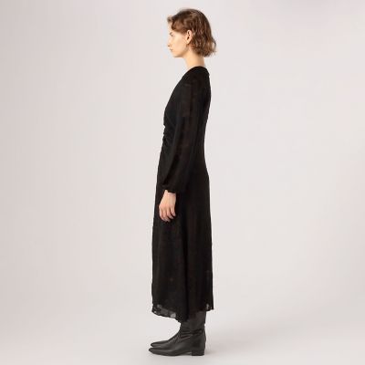 NO．6 MICHELE DRESS ジャカード ミディドレス