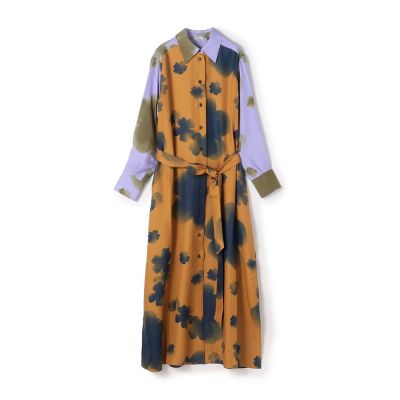 ＜maison TOMORROWLAND＞ＭＡＮＴＥＲＯ　ＭＡＲＩＬＹＮ　シルクシャツドレス