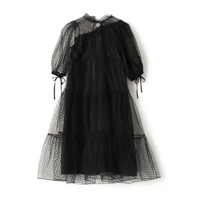 ＜maison TOMORROWLAND＞ＴＥＩＪＡ　ＭＥＫＫＯ　チュールワンピース