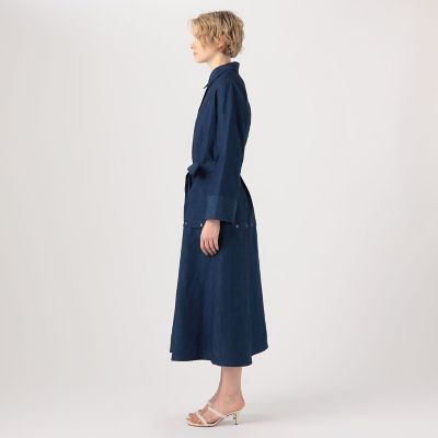 Ｅｖｉ　Ｇｒｉｎｔｅｌａ　Ｋｅｉｋｏ　デニムシャツワンピース