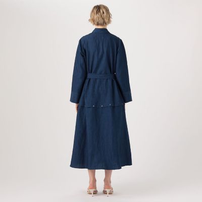 Ｅｖｉ　Ｇｒｉｎｔｅｌａ　Ｋｅｉｋｏ　デニムシャツワンピース