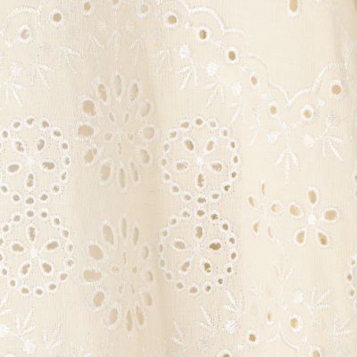 Ｅｖｉ　ＧｒｉｎｔｅｌａＶａｌｅｒｉｅ　Ｍｉｄｉ　Ｌａｃｅ　ＭＳ　カットワークシャツワンピース