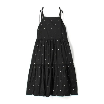 ＜maison TOMORROWLAND＞【別注】ｎｅ　Ｑｕｉｔｔｅｚ　ｐａｓ　ＢＬＡＣＫ　ｐｅａｒｌ　ｅｍｂｒｏｉｄｅｒｙ　ドレス
