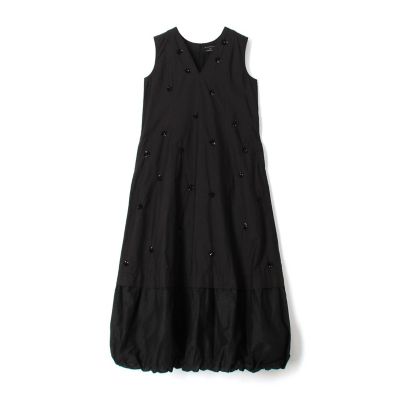 ＜maison TOMORROWLAND＞【別注】ｎｅ　Ｑｕｉｔｔｅｚ　ｐａｓ　ＢＬＡＣＫ　ロングドレス
