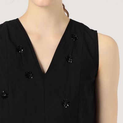 no Quitez pas ロングドレス 別注】ne Quittez pas BLACK ロングドレス｜トゥモローランド
