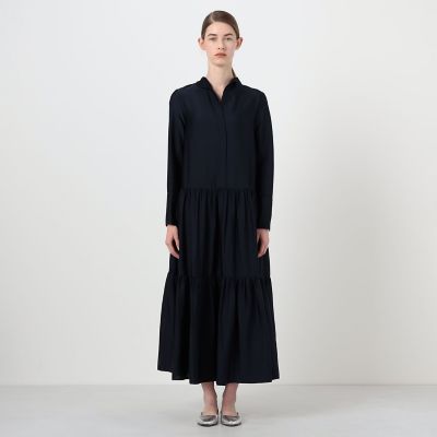 Christian wijnants ティアードロングワンピース　ドレス　34 別注】Christian Wijnants DASHAK ドレス