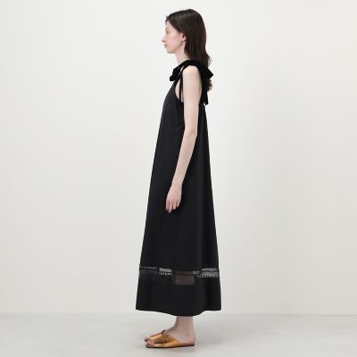 別注】ne Quittez pas BLACK ロングワンピース
