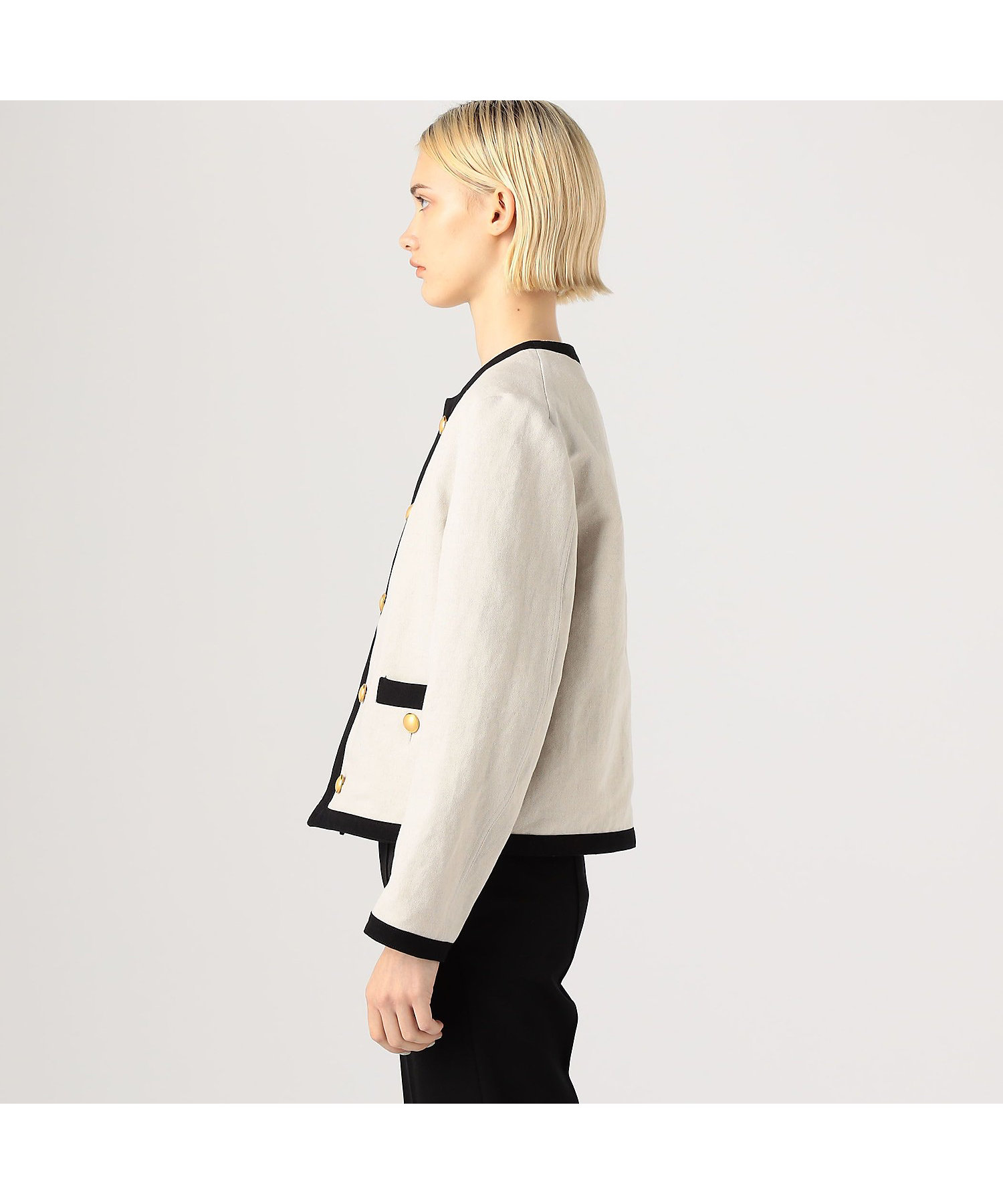 UNION LAUNCH ノーカラージャケット | maison UNION LAUNCH ノーカラージャケット | maison