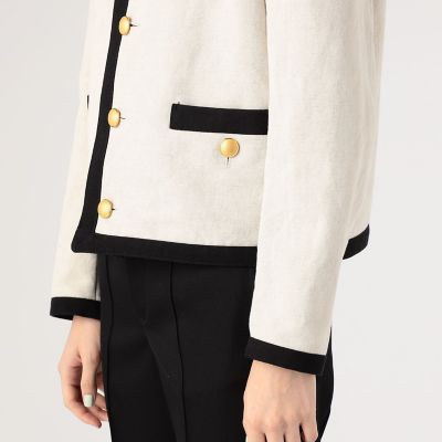 トゥモローランドノーカラージャケット UNION LAUNCH ノーカラージャケット | maison