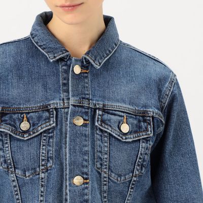 新品 レッドカード アパルトモン別注 2024 デニム ジャケット ブルー F 2024SS アパルトモン L'Appartement RED CARD レッドカード