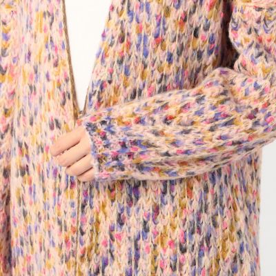 ｆｏｒｔｅ＿ｆｏｒｔｅ　ローゲージニットコート