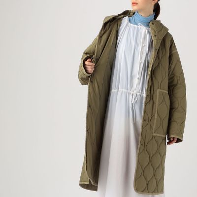 WILD THINGS キルティングロングコート　トゥモローランド別注モデル 別注】WILD THINGS×TOMORROWLAND