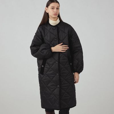 トゥモローランド別注MACKINTOSHキルティングパフスリーブロングコート 別注】MACKINTOSH DULSIE EXキルティング