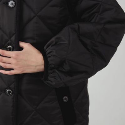 トゥモローランド別注MACKINTOSHキルティングパフスリーブロングコート 別注】MACKINTOSH DULSIE EXキルティング