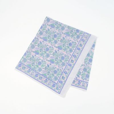 ＳＺ　Ｂｌｏｃｋｐｒｉｎｔｓ　ＳＡＲＯＮＧ　ＰＡＤＲＡ　ＰＲＩＮＴ　コットン　スカーフ