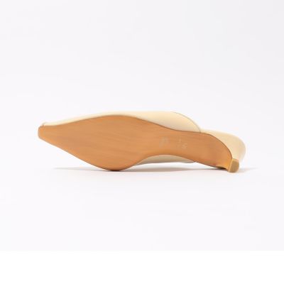 HENRI EN VARGO IRINA オープントゥパンプス