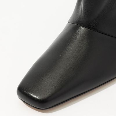 ネブローニ NAPPA ロングブーツ 黒 37 定価118,800円 美品 NEBULONI E． 7322／NAPPA ロングブーツ | maison