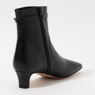 TOMORROWLAND 真皮ショートブーツ（日本製） TOMORROWLAND ベルトバックル ショートブーツ | maison