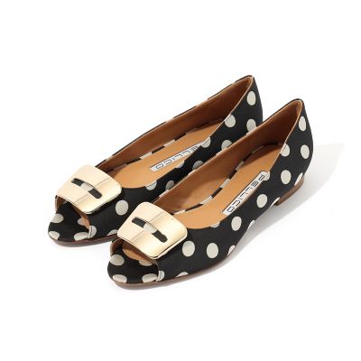 ＜maison TOMORROWLAND＞ＰＥＬＬＩＣＯ　ＤＯＴ　ＦＬＡＴ　ＭＵＬＥ　フラットシューズ