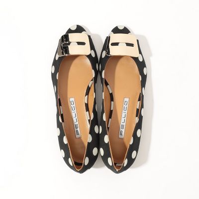 PELLICO DOT FLAT MULE フラットシューズ | maison