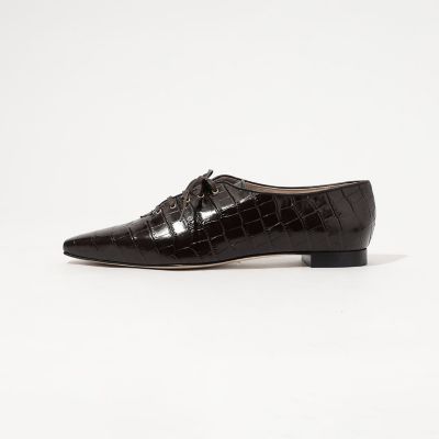 NEBULONI E． LACE UP ポインテッドシューズ | maison