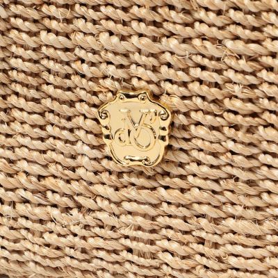 VIOLAd'ORO アバカレザーベルトショルダーバッグ