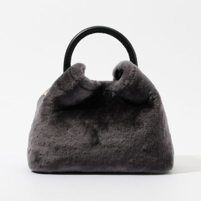 【別注】Ｅｌｌｅｍｅ×ＴＯＭＯＲＲＯＷＬＡＮＤ　ＳＨＥＡＲＩＮＧ　ＳＭＡＬＬ　ＲＡＩＳＩＮ　ハンドバッグ