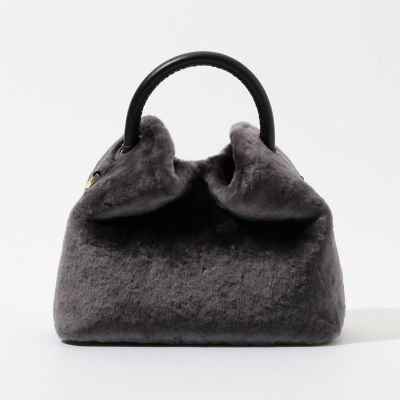 【別注】Ｅｌｌｅｍｅ×ＴＯＭＯＲＲＯＷＬＡＮＤ　ＳＨＥＡＲＩＮＧ　ＳＭＡＬＬ　ＲＡＩＳＩＮ　ハンドバッグ