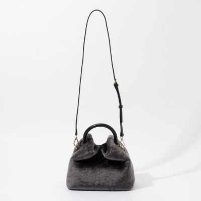 【別注】Ｅｌｌｅｍｅ×ＴＯＭＯＲＲＯＷＬＡＮＤ　ＳＨＥＡＲＩＮＧ　ＳＭＡＬＬ　ＲＡＩＳＩＮ　ハンドバッグ