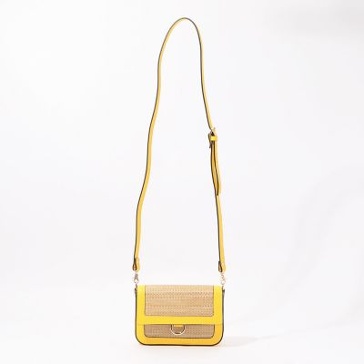 Ｃａｒｏｌ　Ｊ．　ラフィアコンビショルダーバッグ