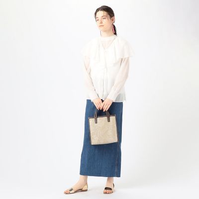 ＜maison TOMORROWLAND＞【別注】Ａ　ＶＡＣＡＴＩＯＮ×ＴＯＭＯＲＲＯＷＬＡＮＤ　ＢＯＸ　トートバッグ