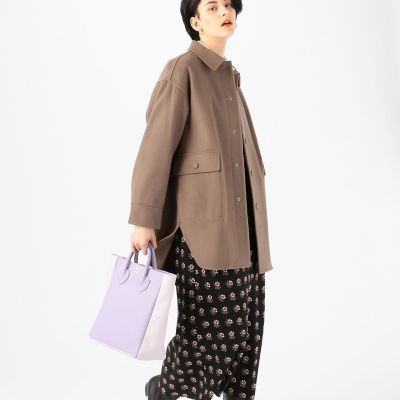 ＜maison TOMORROWLAND＞【別注】ＹＯＵＮＧ＆ＯＬＳＥＮ×ＴＯＭＯＲＲＯＷＬＡＮＤ　ＬＥＡＴＨＥＲ　トートバッグ