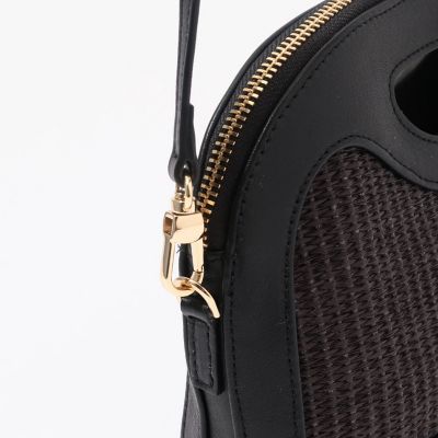 ＰＥＬＬＩＣＯ　ＡＮＥＬＬＩ　ＭＩＮＩ　ＲＡＦＦＩＡ　ハンドバッグ