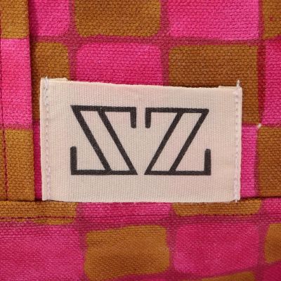 ＳＺ　Ｂｌｏｃｋｐｒｉｎｔｓ　プリントトートバッグ