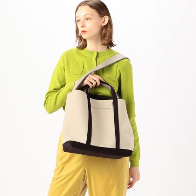 ｚａｔｔｕ　ＫＩＮＡＸ　バイカラートートバッグ