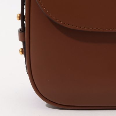 Ｓｏｅｕｒ　ＢＥＬＬＩＳＳＩＭＡ　ＭＩＮＩ　レザーショルダーバッグ