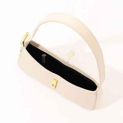 DeMellier シエナ ホーボーショルダーバッグ White 海外限定 DEMELLIER デメリエー ショルダーバッグ SMALL VANCOUVER