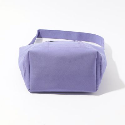zattu NEPPA パープル トートバッグ スウェード zattu NEPPA トートバッグ | maison TOMORROWLAND