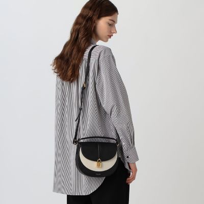 DEMELLIER THE VANCOUVER SADDLE バッグ 