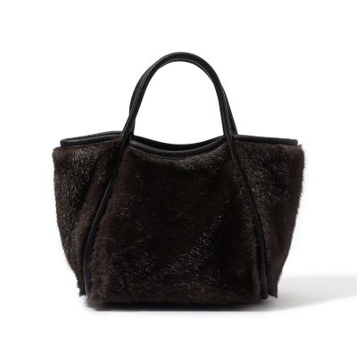 TOMORROWLAND フェイクファー トートバッグ | maison