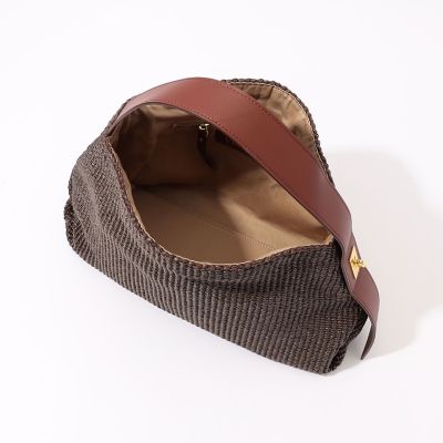 VIOLAd'ORO ラフィアシート ワンハンドルバッグ | maison