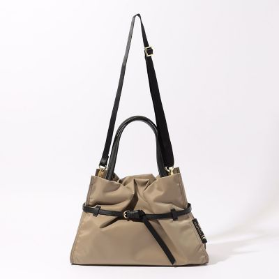thebagmati トュモローランド コードバッグ　内布あり　ゴールド VIOLAd'ORO NYLON BIANCA トートバッグ | maison