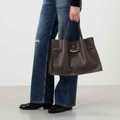 VIOLAd'ORO METAL TOTE レザーバッグ | maison
