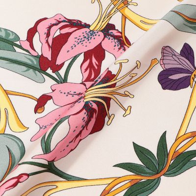 TOMORROWLAND シルク プリントスカーフ | maison