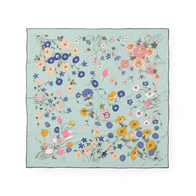＜maison TOMORROWLAND＞ＴＯＭＯＲＲＯＷＬＡＮＤ　ＳＴＯＬＥ　Ｅ　ＦＬＯＷＥＲ　シルクスカーフ